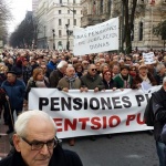 Movilizaciones por las pensiones marzo´18. UGT recurre ante los Tribunales el Real Decreto del Gobierno de subida de las pensiones.
