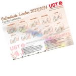 Calendario escolar 24/25: UGT propone en mesa sectorial y en el Consejo Escolar un calendario alternativo lo más pedagógico posible