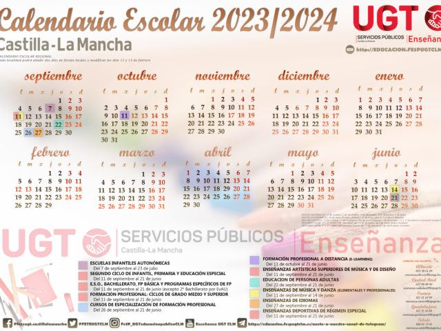 Calendario escolar 2024/2025
