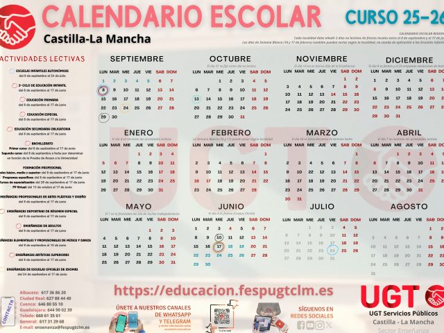 Novedades calendario escolar 26/27
