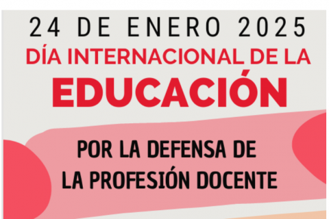 UGT exige a las Administraciones educativas en el Día Internacional de la Educación más financiación para mejorar las condiciones laborales del profesorado