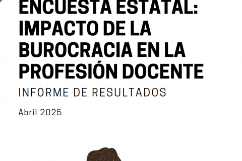 Un 85,8% del profesorado se muestra muy insatisfecho con la burocracia que acompaña su trabajo docente