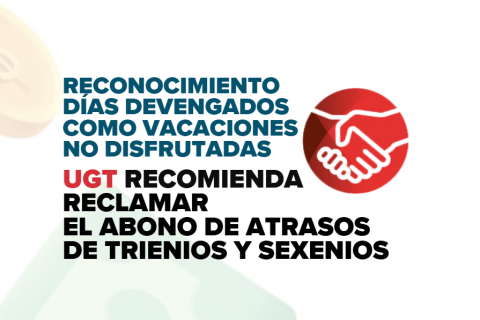 ¿Te han reconocido días de servicio por vacaciones no disfrutadas tras sustituciones? RECLAMA AHORA ATRASOS DE TRIENIOS Y SEXENIOS