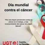 UGT denuncia que la declaración del cáncer como enfermedad laboral sigue siendo prácticamente nula