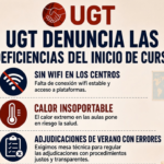 Inicio de curso: Vuelve el calor insoportable a unas aulas sin red y con problemas y errores graves en las adjudicaciones y dudas sobre los horarios