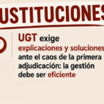 UGT exige explicaciones y soluciones ante el caos de la primera adjudicación de sustituciones