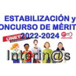CONCURSO DE MÉRITOS ESTABILIZACIÓN – Fechas previstas para la resolución del concurso de méritos y adjudicación de destinos provisionales para el curso 2023/24.