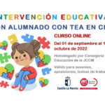 CURSO ONLINE para docentes – Intervención educativa con alumnado con TEA en CLM – 105 horas [septiembre-octubre 2022]