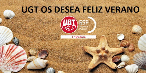 ¡FELIZ VERANO! – El Sector de Enseñanza de FeSP-UGT Castilla-La Mancha os desea un feliz verano. ¡FELIZ VERANO! – El Sector de Enseñanza de FeSP-UGT Castilla-La Mancha os desea un feliz verano.