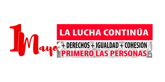#PrimeroLasPersonas #1deMayoUGT – 1º de mayo, Día Internacional del Trabajo – Más Derechos, Más Cohesión, Más Igualdad. #PrimeroLasPersonas #1deMayoUGT – 1º de mayo, Día Internacional del Trabajo – Más Derechos, Más Cohesión, Más Igualdad.