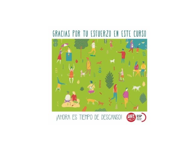 ¡FELIZ VERANO! – El Sector de Enseñanza de FeSP-UGT Castilla-La Mancha os desea un feliz verano. ¡FELIZ VERANO! – El Sector de Enseñanza de FeSP-UGT Castilla-La Mancha os desea un feliz verano.