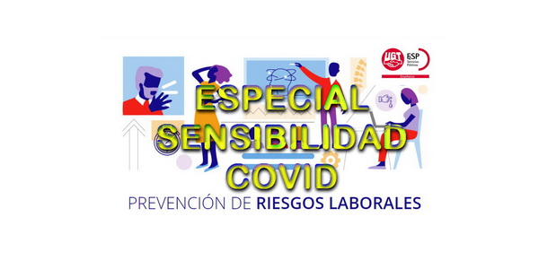 | FeSP UGT Enseñanza CLM INFORMA | Situación de embarazadas y otros colectivos especialmente sensibles | Instrucciones, documentación | Medios de contacto con los Servicios de Prevención Provinciales | | FeSP UGT Enseñanza CLM INFORMA | Situación de embarazadas y otros colectivos especialmente sensibles | Instrucciones, documentación | Medios de contacto con los Servicios de Prevención Provinciales |