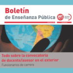 EXTERIOR – F. DE CARRERA – Convocatoria de docentes y asesores en el exterior. Boletín informativo UGT.